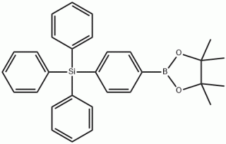 Triphenyl(4-(4,4,5,5-tetramethyl-1,3,2-dioxaborolan-2-yl)phenyl)silane_cas:1197180-13-4