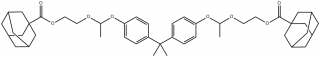 Tricyclo[3.3.1.13,7]decane-1-carboxylic acid, 1,1'-[(1-methylethylidene)bis(4,1-phenyleneoxyethylideneoxy-2,1-ethanediyl)] ester_CAS:836684-46-9