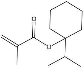 1-Isopropylcyclohexyl methacrylate_CAS:811440-77-4