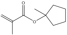 1-Methylcyclopentyl methacrylate_CAS:178889-45-7