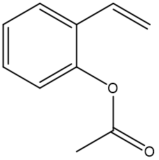 4-Vinylphenyl Acetate_CAS:63600-35-1_C10H10O2