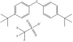 Bis(4-tert-butylphenyl)iodoniumtrifluoromethanesulfonate _84563-54-2 _C21H26F3IO3S