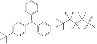 Diphenyl 4-tert-butylphenylsulfonium nonafluorobutanesulfonate  _ 258872-05-8