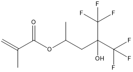 5,5,5-Trifluoro-4-hydroxy-4-(trifluoromethyl)pentan-2-yl methacrylate _CAS:630414-85-6