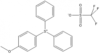 (4-methoxy-1-naphthalenyl)diphenylsulfoniumtriflate_CAS:116808-67-4