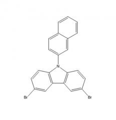 9-(2- Naphthalenyl )-3,6- DibroMo -9H- Carbazole , 1221237-83-7 , C22H13Br2N