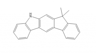7,7- dimethyl -5H - indeno [2,1-b] carbazole , 1257220-47-5 , C21H17N​