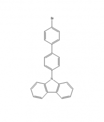 9-(4'- Bromo-4- biphenylyl)- 9H- carbazole , 212385-73-4 , C24H16BrN​