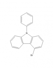 4-BroMo-9-Phenyl-9H-Carbazole，1097884-37-1​，C18H12BrN