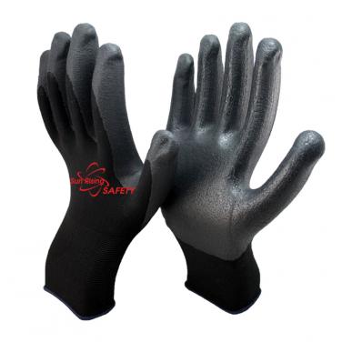 13 Gauge Nylon liner Foam Nitrile Palm Coated Gloves NY1350FSB