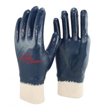 Interlock Liner Light Duty Nitrile Full Coated Gloves NBR1560