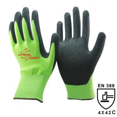 13 Gauge Cut C Liner Sandy Nitrile Palm Coated Gloves DY1350F-H