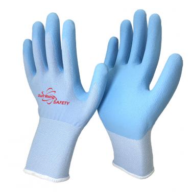 Micro Foam Nitrile Palm Coated Anti-Bacteria Gloves NY1350FRB-AB