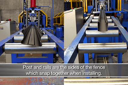 forming roll machine fence