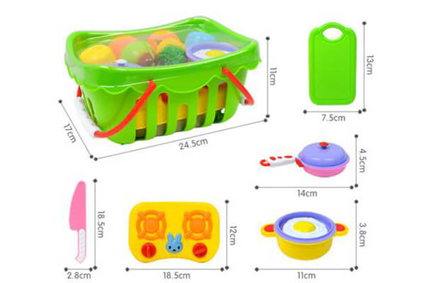 Simulation can cut fruit kitchen toy set