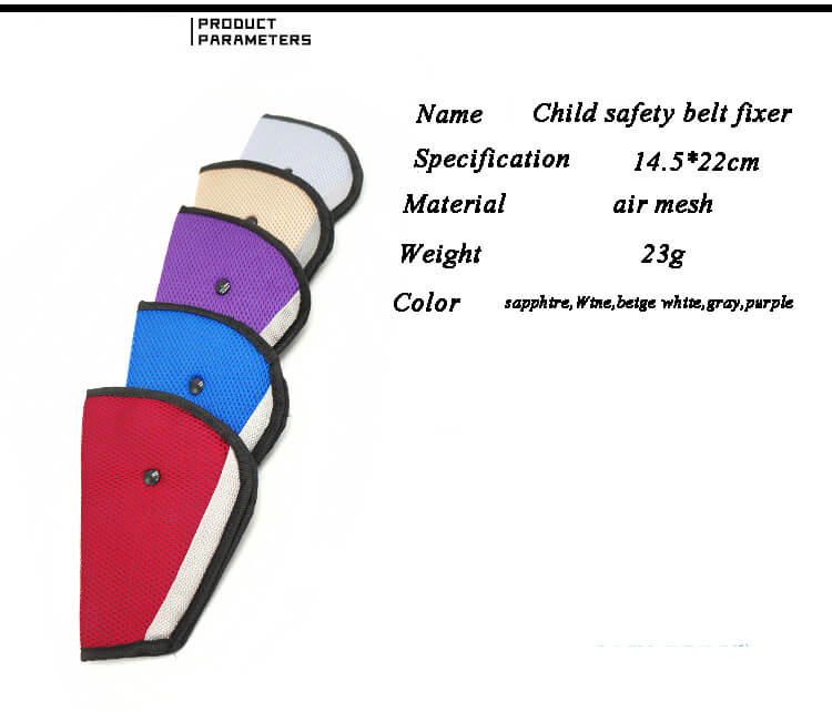 Safety belt regulator for children