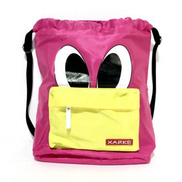 Customized wholesale Cute pattern Polyester Children's drawstring backpack bag