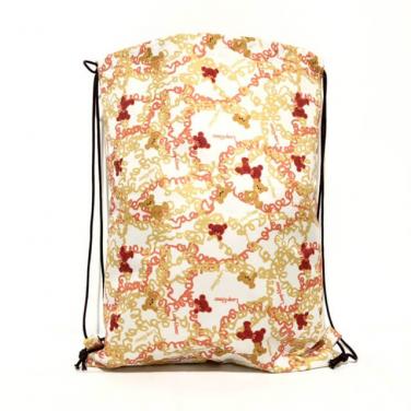 Tote polyester backpack eco friendly shopping drawstring bag