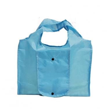 High quality polyester waterproof large capacity tote bag nylon folding shopping handbag