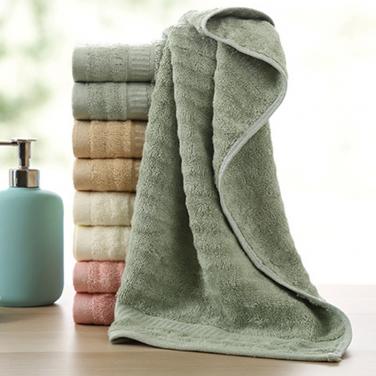 Eco-Friendly Bamboo Fiber Towels for Bath, Face, and Household Use