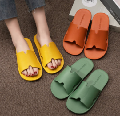 Summer slippers women wear home bathroom bath soft bottom mute sandals and slippers couple indoor home sandals men