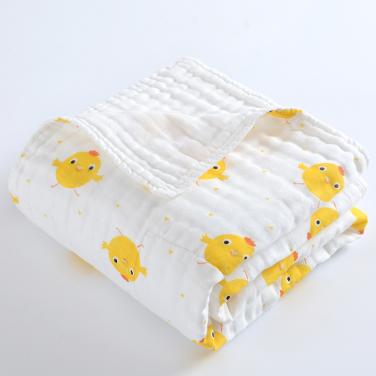 110*110cm Baby Bath Towel Pure Cotton Child Quilt Blanket Infant Child 6 Six-layer Gauze Bath Towel