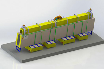 Powder Coating Pre-treatment Equipment (Spray Tunnel)