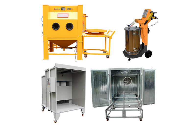 Sandblasting and Powder Coating Equipment Package