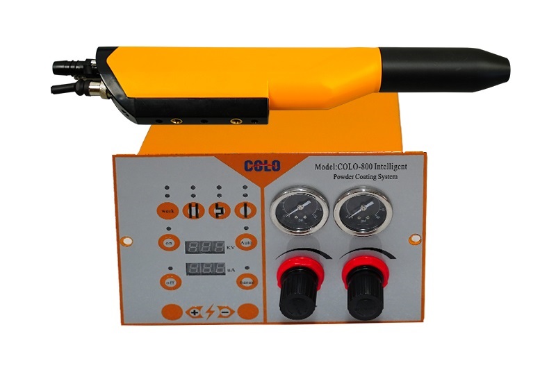 COLO-800D Automatic Powder Coating Gun & Control Cabinet