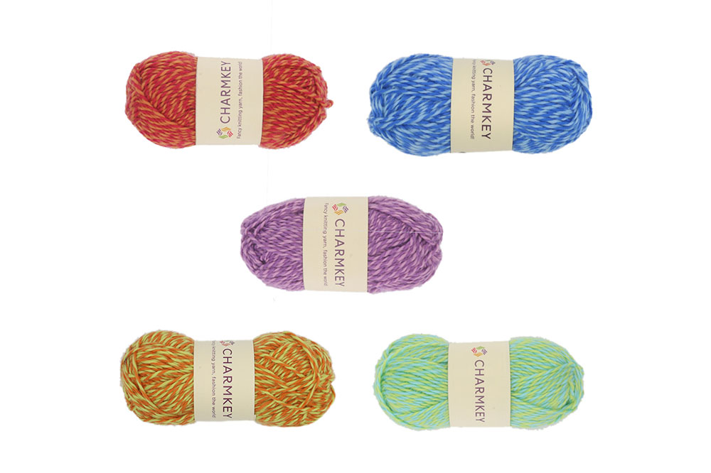 CK463-Textured yarn & Tweed Yarn&acrylic yarn