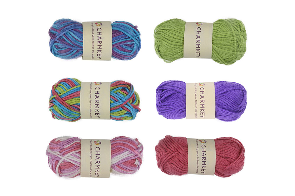 CK448-soft baby yarn&acrylic yarn