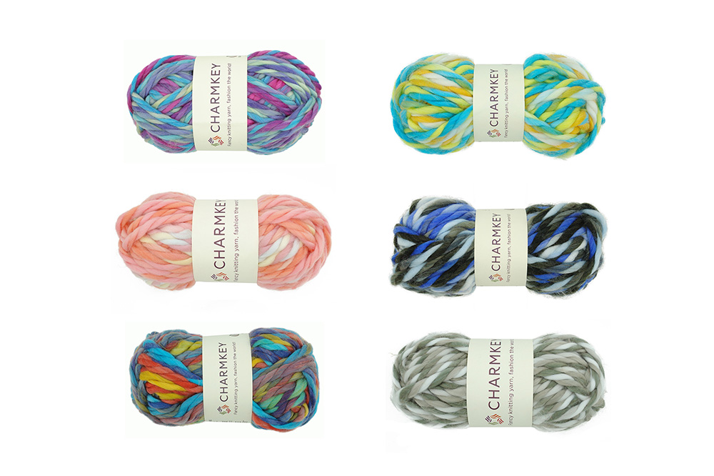 CK900-colorful melange yarn