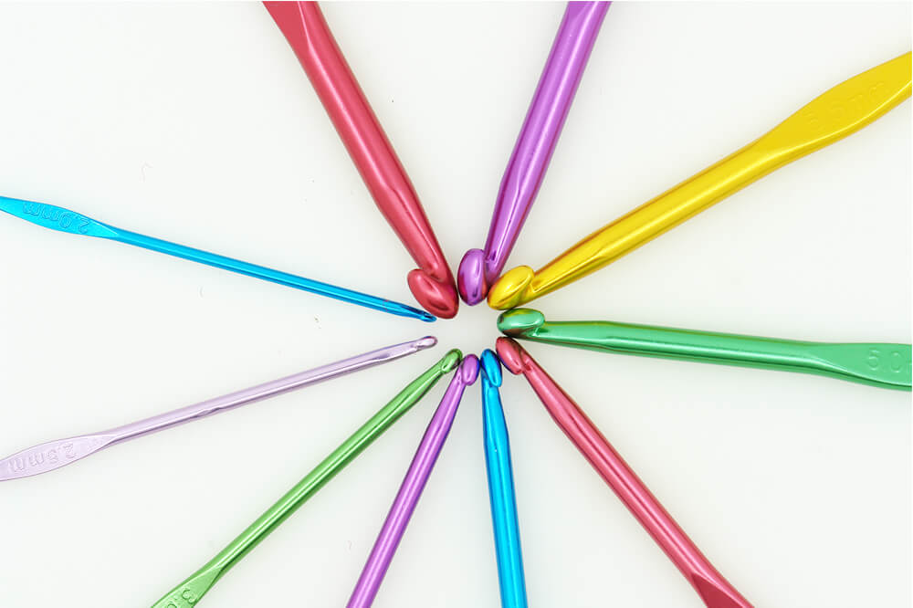 CN026-aluminum crochet hook