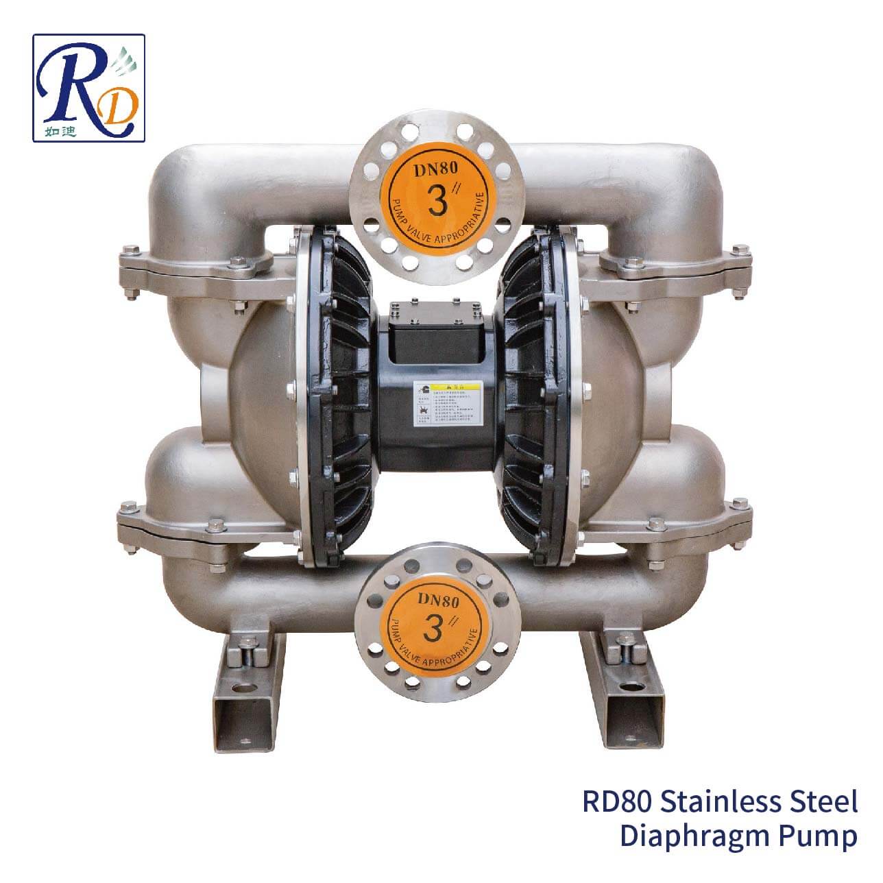 RD80 Stainless Steel Diaphragm Pump