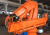1t-7.6m foldable boom crane