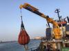 1t@19M Offshore Folding Telescopic Marine Crane was delivered to Dubai.