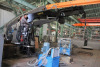 HAOYO-Singapore 1t-16M Folding Telescopic Marine Crane Completed