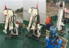 Telescopic Crane for a Police Ship