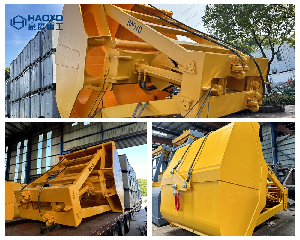 12CBM Remote Control Grab Delivered to Vietnam