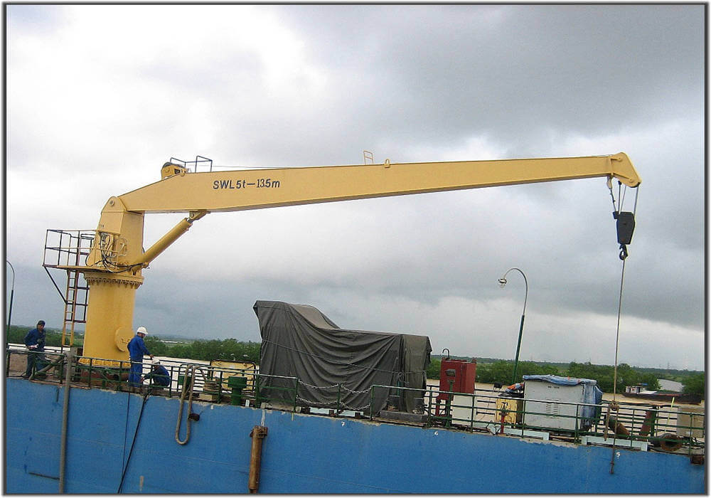 Experienced supplier of fixed marine crane,marine crane,stiff boom crane