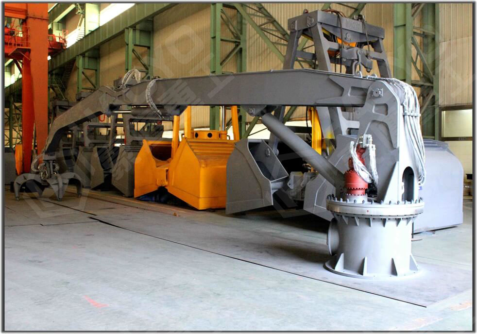 2.5T-12M SCRAP HANDING CRANE