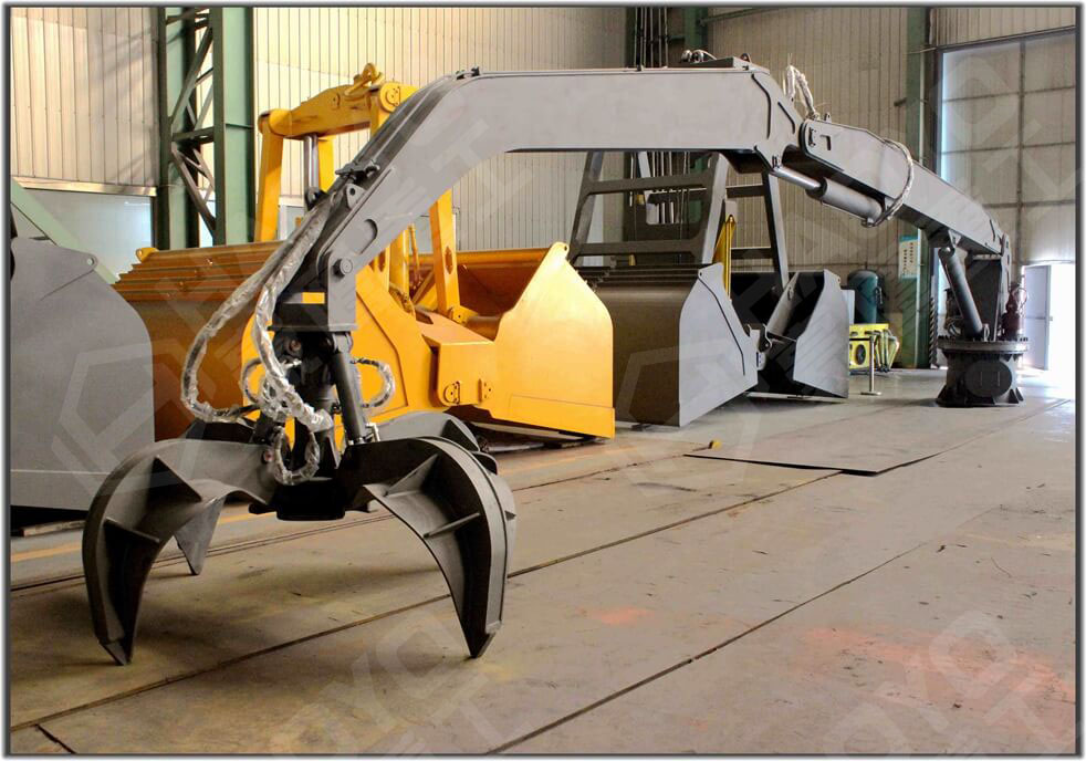 2.5T-12M SCRAP HANDING CRANE