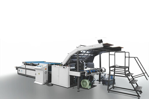 Máquina laminadora de flauta semiautomática de la serie FMB-G