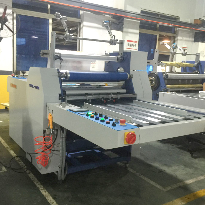 Popular paper cutting machine,fold gluing machine,Film laminating