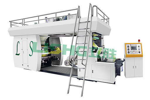 Machine d’impression flexo type CI 1000mm 4 couleurs