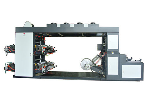 Machine d'impression flexographie haute vitesse 4 couleurs 1000mm