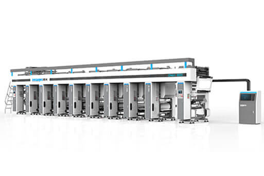 Machine d'impression par rotogravure à registre informatisée DNAY800C