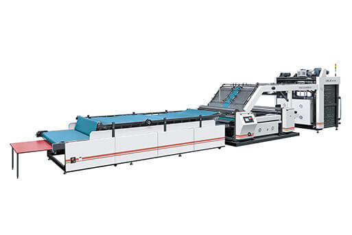 Machine à plastifier à flûte à grande vitesse automatique série FMZ-G