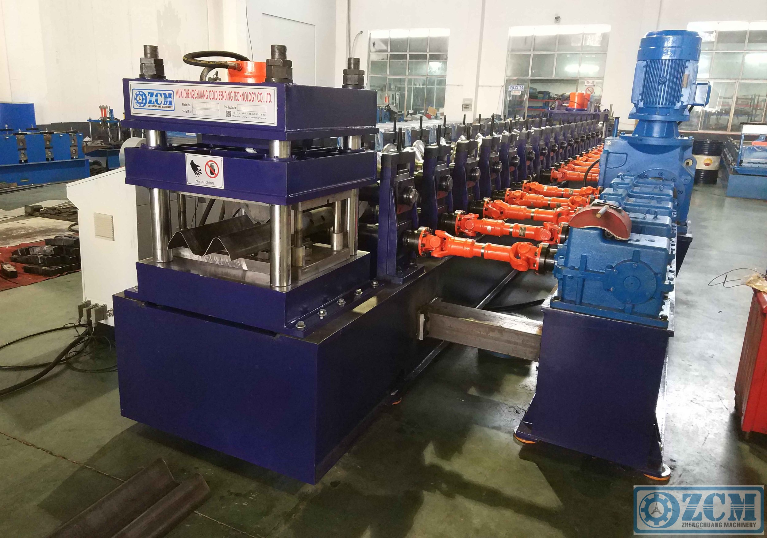 Two Waves Guardrail Roll Forming Machine