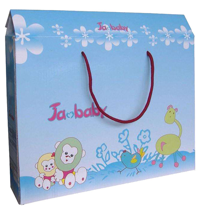 Fashion Style Toy Packing Box with Cotton Handles